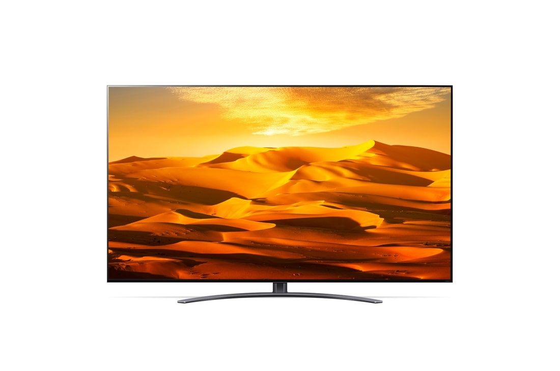 LG 75 collu QNED UHD  televizors 75QNED91, Skats no priekšpuses ar aizpildošo attēlu, 75QNED913QA, thumbnail 2