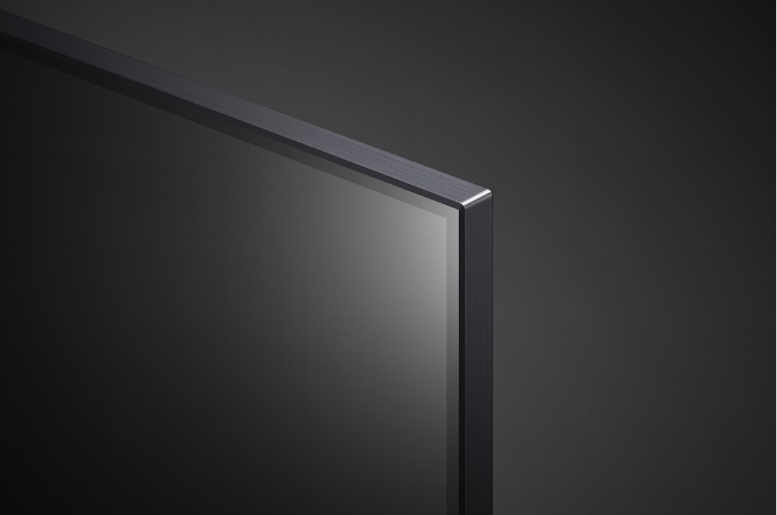 LG 75 collu QNED UHD televizors 75QNED86, Skats uz paneli tuvplānā, 75QNED863QA, thumbnail 6