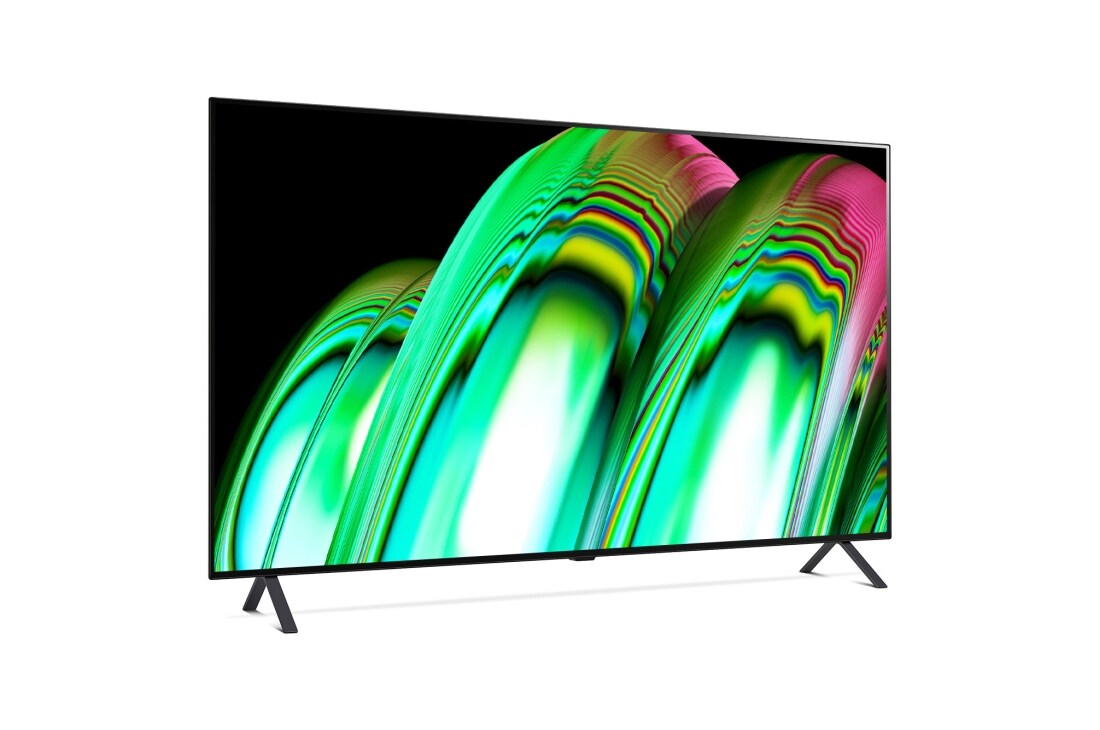 LG 65'' 4K OLED TV A2, Sānu skats uz plānajiem izmēriem, OLED65A23LA, thumbnail 6
