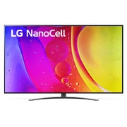 LG 50 collu NanoCell 4K televizors ar α7 procesoru un Dolby Atmos, Skats no priekšpuses uz LG NanoCell televizoru, 50NANO813QA, thumbnail 1