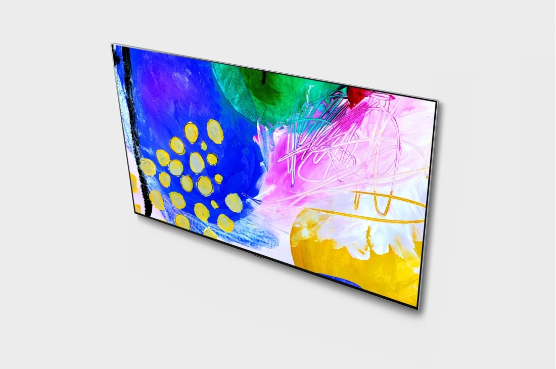 LG 97'' 4K OLED TV G2, skats uz augšdaļu un vadības bloku, OLED97G29LA, thumbnail 7