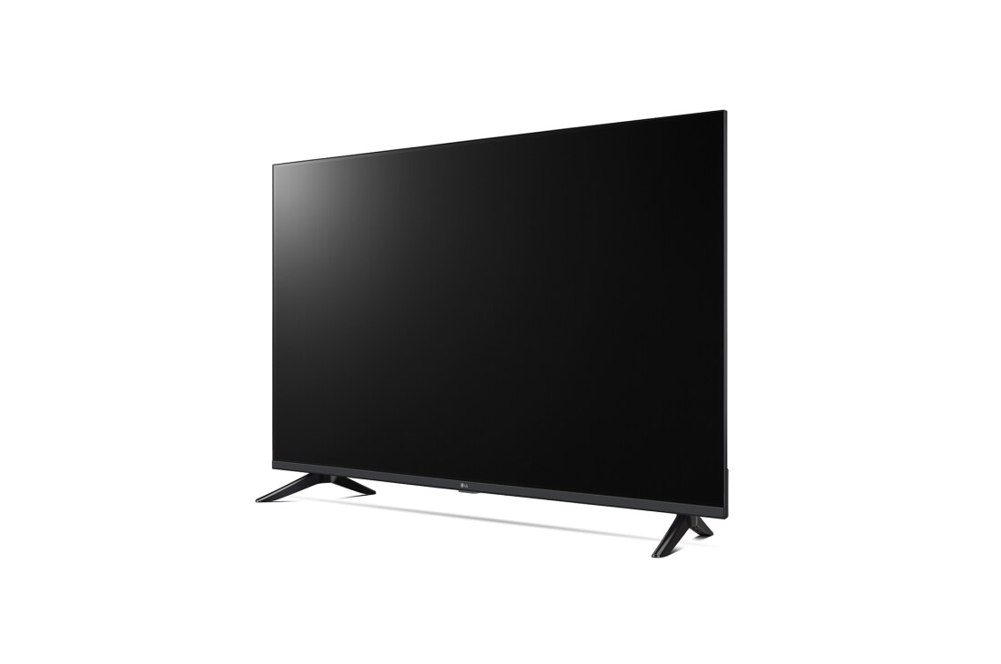 LG UHD UR73 50 collu 4K Smart TV 2023, sānu skats 30 grādu leņķī, 50UR73003LA, thumbnail 3