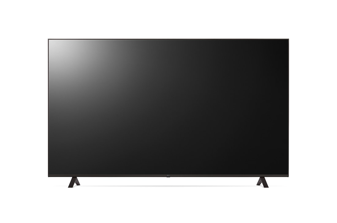 LG UHD UR76 75 collu 4K Smart TV 2023, skats no priekšpuses bez aizpildošā attēla, 75UR76003LL