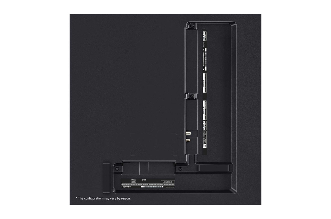LG 75 collu LG QNED AI 4K viedtelevizors QNED87 WebOS24 2024, LG QNED TV QNED85 augšējās malas tuvplāns, 75QNED87T3B, thumbnail 6