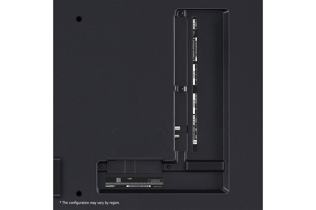 LG 65 collu LG QNED AI 4K viedtelevizors QNED86 WebOS24 2024, LG QNED TV QNED85 augšējās malas tuvplāns, 65QNED86T3A, thumbnail 6