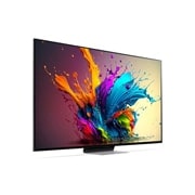 LG 86 collu LG QNED MiniLED AI 4K viedtelevizors QNED91 WebOS24 2024, LG QNED TV, QNED91 aizmugurējais skats, 86QNED91T3A, thumbnail 3
