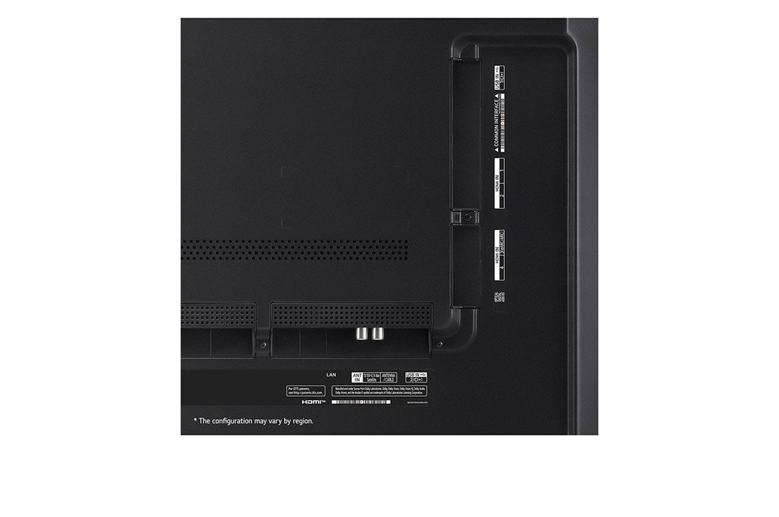 LG 65 collu LG QNED MiniLED AI 4K viedtelevizors QNED91 WebOS24 2024, LG QNED TV QNED91 augšējās malas tuvplāns, 65QNED91T3A, thumbnail 6