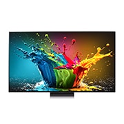 LG 86 collu LG QNED MiniLED AI 8K viedtelevizors QNED99 WebOS24 2024, LG QNED TV, QNED100 priekšējais skats, 86QNED99T9B, thumbnail 2