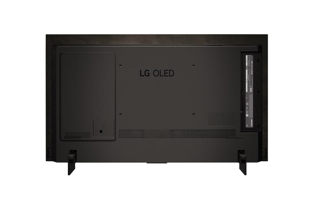 LG 42 collu LG OLED evo AI C4 4K viedtelevizors OLED42C4 WebOS24 2024, Skats no aizmugures ar LG OLED evo televizoru, OLED C4, OLED42C41LA, thumbnail 7