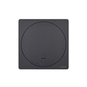 LG Pasaulē pirmais True Wireless TV 83 collu LG OLED evo AI M4 ar 4K 144Hz video un audio pārsūtīšanu , Skats no augšas uz Zero Connect Box, OLED83M49LA, thumbnail 10