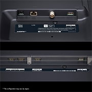 LG 86 collu LG UHD AI 4K viedtelevizors UT81 WebOS24 2024, LG UHD TV, UT80 aizmugurējais skats, 86UT81003LA, thumbnail 5