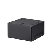 LG Pasaulē pirmais True Wireless TV 65 collu LG OLED evo AI M4 ar 4K 144Hz video un audio pārsūtīšanu , Skats no kreisās puses uz Zero Connect Box, OLED65M49LA, thumbnail 8