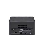 LG Pasaulē pirmais True Wireless TV 65 collu LG OLED evo AI M4 ar 4K 144Hz video un audio pārsūtīšanu , Skats no aizmugures uz Zero Connect Box, OLED65M49LA, thumbnail 9