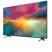 LG 50 collu LG QNED AI 4K viedtelevizors QNED77 WebOS24 2024, LG 50 collu LG QNED75 4K Smart TV 50QNED75, sānu skats 30 grādu leņķī ar aizpildošo attēlu, 50QNED753RA, 50QNED773RB, thumbnail 3