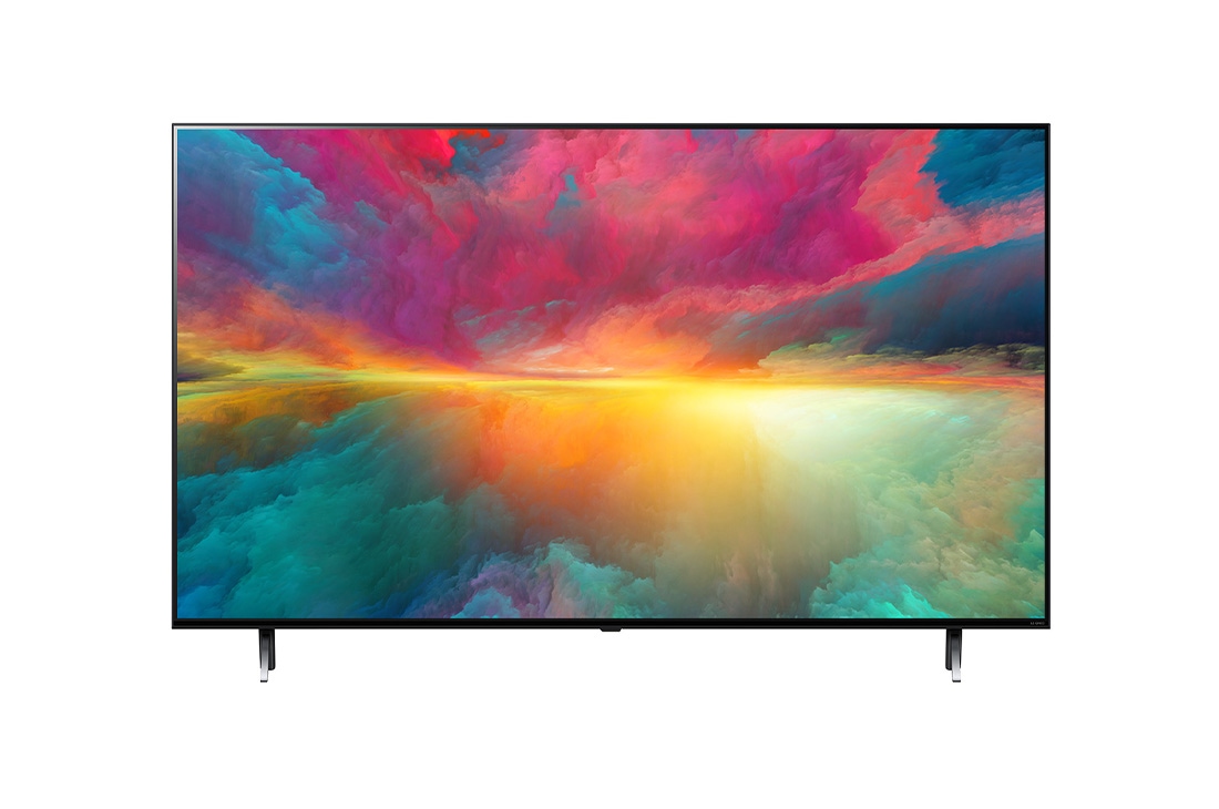 LG 65 collu LG QNED AI 4K viedtelevizors QNED77 WebOS24 2024, LG 65 collu LG QNED QNED75 4K Smart TV 65QNED75, Skats no priekšpuses ar aizpildošo attēlu, 65QNED753RA, 65QNED773RB, thumbnail 2
