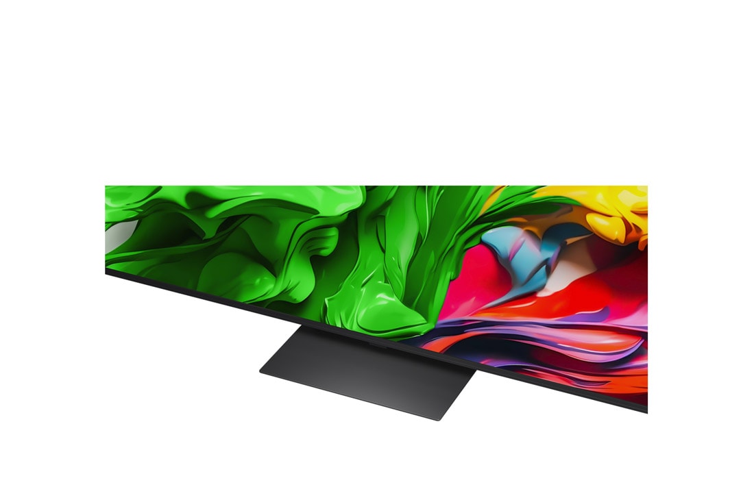 LG 65 collu LG QNED evo AI MiniLED 4K viedtelevizors QNED86 2025, tuvu skats uz stendu, 65QNED86A3A, thumbnail 4