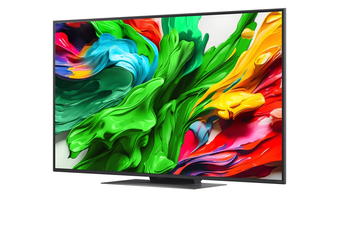 LG 55 collu LG QNED evo AI MiniLED 4K viedtelevizors QNED86 2025, kreisā puse, 55QNED86A3A, thumbnail 2