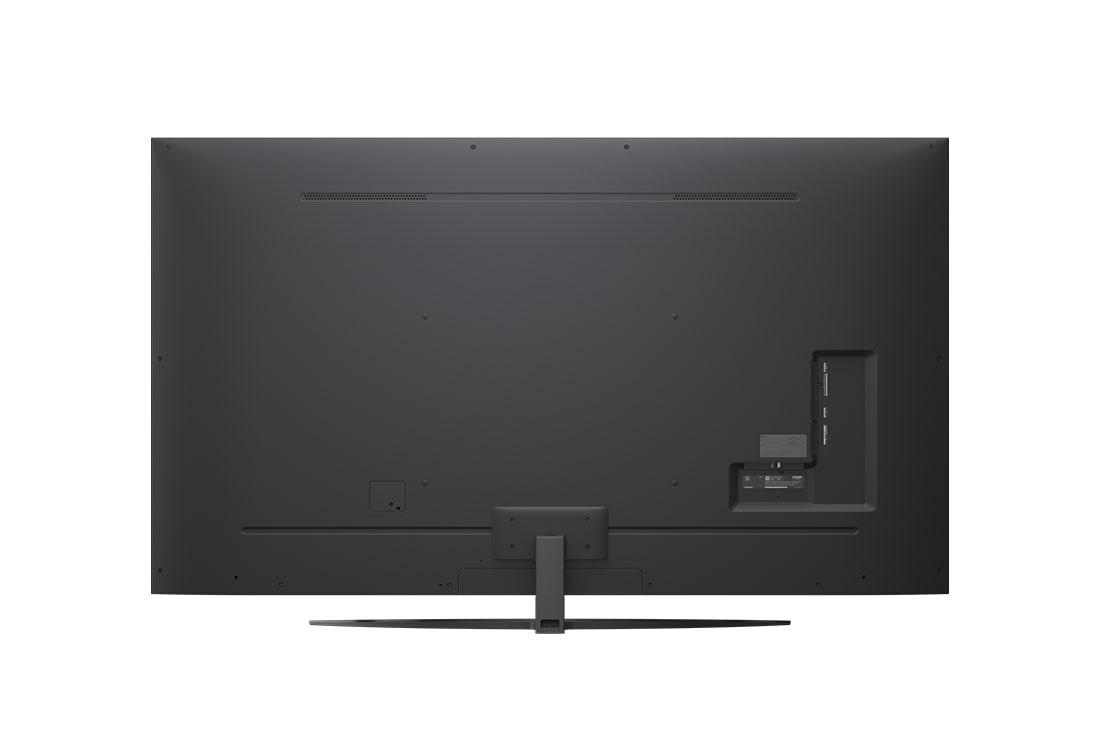 LG 86 collu LG NanoCell AI 4K viedtelevizors NANO81 2025, Keskelt poolitatud pilt näitab funktsiooni 4K Pure Colors enne ja pärast tulemust. Karusselli vasak pool on terav ja värvikirev, parem pool aga tuhm. Pealkiri kirjeldab, kuidas iga stseen muudetakse v, 86NANO81A3A, thumbnail 5