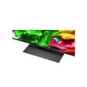 LG 43 collu LG QNED evo AI 4K viedtelevizors QNED86 2025, tuvu skats uz stendu, 43QNED86A3C, thumbnail 4