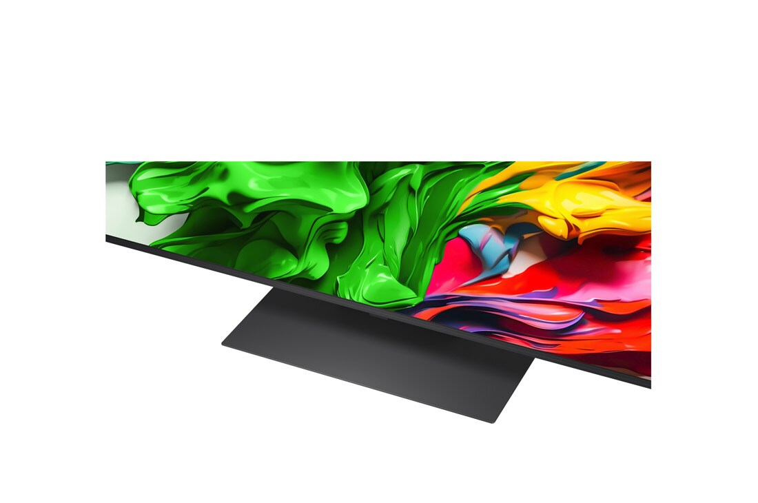 LG 50 collu LG QNED evo AI 4K viedtelevizors QNED86 2025, tuvu skats uz stendu, 50QNED86A3C, thumbnail 3