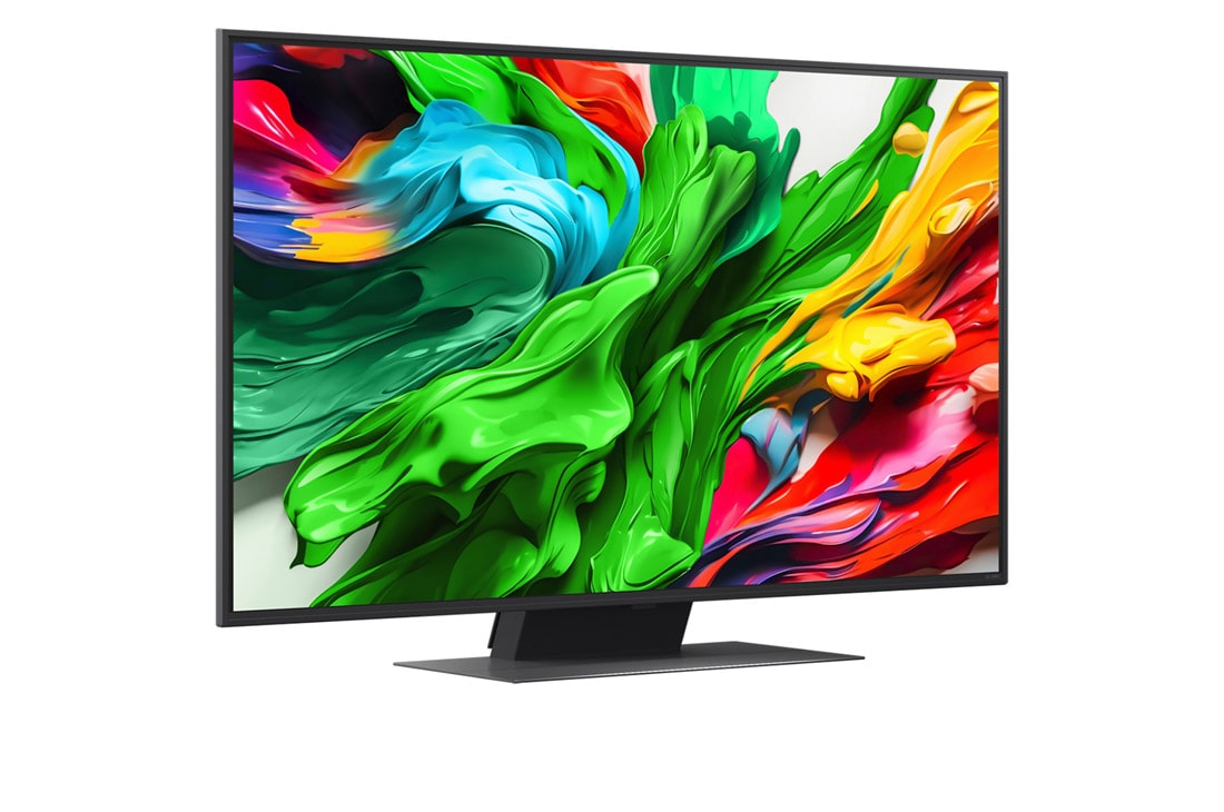 LG 50 collu LG QNED evo AI 4K viedtelevizors QNED86 2025, kreisā puse, 50QNED86A3C, thumbnail 2
