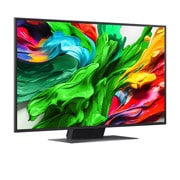 LG 50 collu LG QNED evo AI 4K viedtelevizors QNED86 2025, kreisā puse, 50QNED86A3C, thumbnail 2