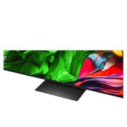 LG 75 collu LG QNED evo AI MiniLED 4K viedtelevizors QNED86 2025, tuvu skats uz stendu, 75QNED86A3A, thumbnail 4