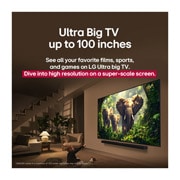 LG 75 collu LG QNED evo AI MiniLED 4K viedtelevizors QNED86 2025, Ultra Liels TV, 75QNED86A3A, thumbnail 12