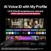 LG 65 collu LG OLED evo AI G5 4K viedtelevizors OLED65G5 2025, AI Voice ID 2, OLED65G51LW, thumbnail 12