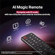 LG 65 collu LG OLED evo AI G5 4K viedtelevizors OLED65G5 2025, AI Magic Remote 3, OLED65G51LW, thumbnail 16
