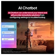 LG 50 collu LG QNED AI 4K viedtelevizors QNED84 2025, LG AI Magic Remote pults LG TV ekrāna priekšā. Ekrānā redzams personalizēts sveiciens no LG AI ar pielāgotiem atslēgvārdiem, pamatojoties uz lietotāja meklēšanas un skatīšanās vēsturi. Pie pults redza, 50QNED84A3C, thumbnail 14