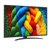 LG 50 collu LG NanoCell AI 4K viedtelevizors NANO81 2025, Skats no aizmugures ar LG NanoCell NANO80 TV., 50NANO81A3A, thumbnail 2