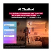 LG 50 collu LG NanoCell AI 4K viedtelevizors NANO81 2025, AI čatbots, 50NANO81A3A, thumbnail 16