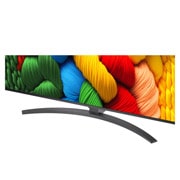 LG 55 collu LG NanoCell AI 4K viedtelevizors NANO81 2025, Skats no kreisās puses sāna ar LG NanoCell NANO80 TV., 55NANO81A3A, thumbnail 4