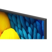 LG 65 collu LG NanoCell AI 4K viedtelevizors NANO81 2025, close up view of edge, 65NANO81A3A, thumbnail 8