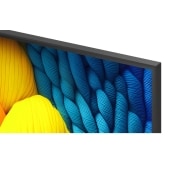 LG 75 collu LG NanoCell AI 4K viedtelevizors NANO81 2025, close up view of edge, 75NANO81A3A, thumbnail 7