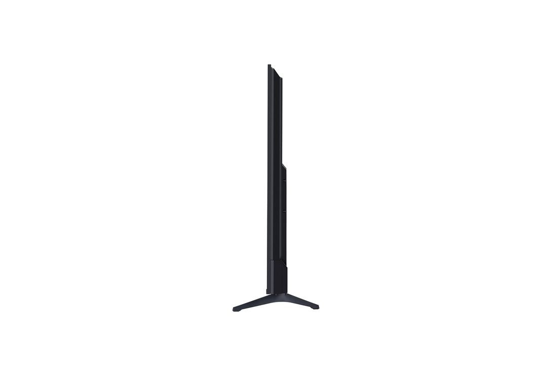 LG 55 collu LG UHD AI 4K viedtelevizors UA73 2025, Skats no kreisās puses sāna ar LG UHD UA73 TV., 55UA73003LA, thumbnail 3