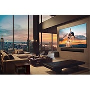 LG 83 collu LG OLED evo AI M5 4K viedtelevizors OLED83M5 ar 144 Hz bezvadu video un audio pārsūtīšanu, Zinātniskās fantastikas saturs tiek atskaņots LG TV ekrānā. Ekrānā redzama AI Chatbot saskarne. Lietotājs nosūtīja ziņu tērzēšanas robotam, sakot, ka ekrāns ir pārāk tumšs. Tērzēšanas robots piedāvāja, OLED83M59LA, thumbnail 14