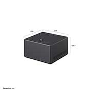 LG 77 collu LG OLED evo AI M5 4K viedtelevizors OLED77M5 ar 144 Hz bezvadu video un audio pārsūtīšanu, Zero Connect Box ar atbilstošā izmēra izmēriem milimetros. , OLED77M59LA, thumbnail 2