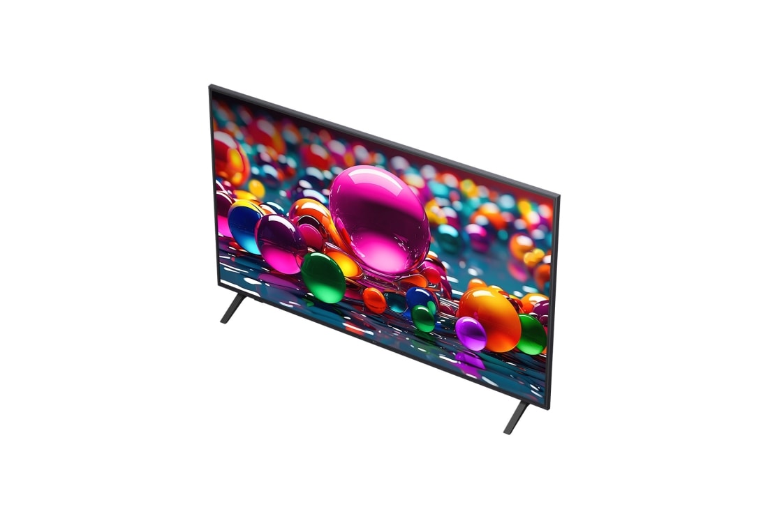 LG 55 collu LG UHD AI 4K viedtelevizors UA74 2025, top view, 55UA74003LB, thumbnail 6