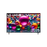 LG 55 collu LG UHD AI 4K viedtelevizors UA74 2025, Front view, 55UA74003LB, thumbnail 1