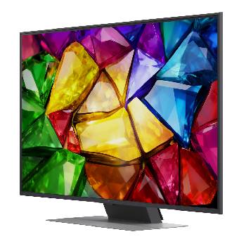 LG 50&nbsp;collu LG Mini RGB evo AI 4K viedtelevizors 2026, LG Mini RGB evo AI MRGB85 alpha 8 AI procesors 4K Gen3 mirgo zilā gaismā uz shēmas plates, uzsverot mākslīgā intelekta apstrādes veiktspēju: NPU līdz x 5,0 ātrāka veiktspēja, CPU par 10&nbsp;% ātrāka apstr, 50MRGB87B3B, thumbnail 6