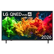 LG 55 collu LG QNED evo AI Mini-LED QNED81 4K viedtelevizors 2026, 55QNED81B3A, thumbnail 1