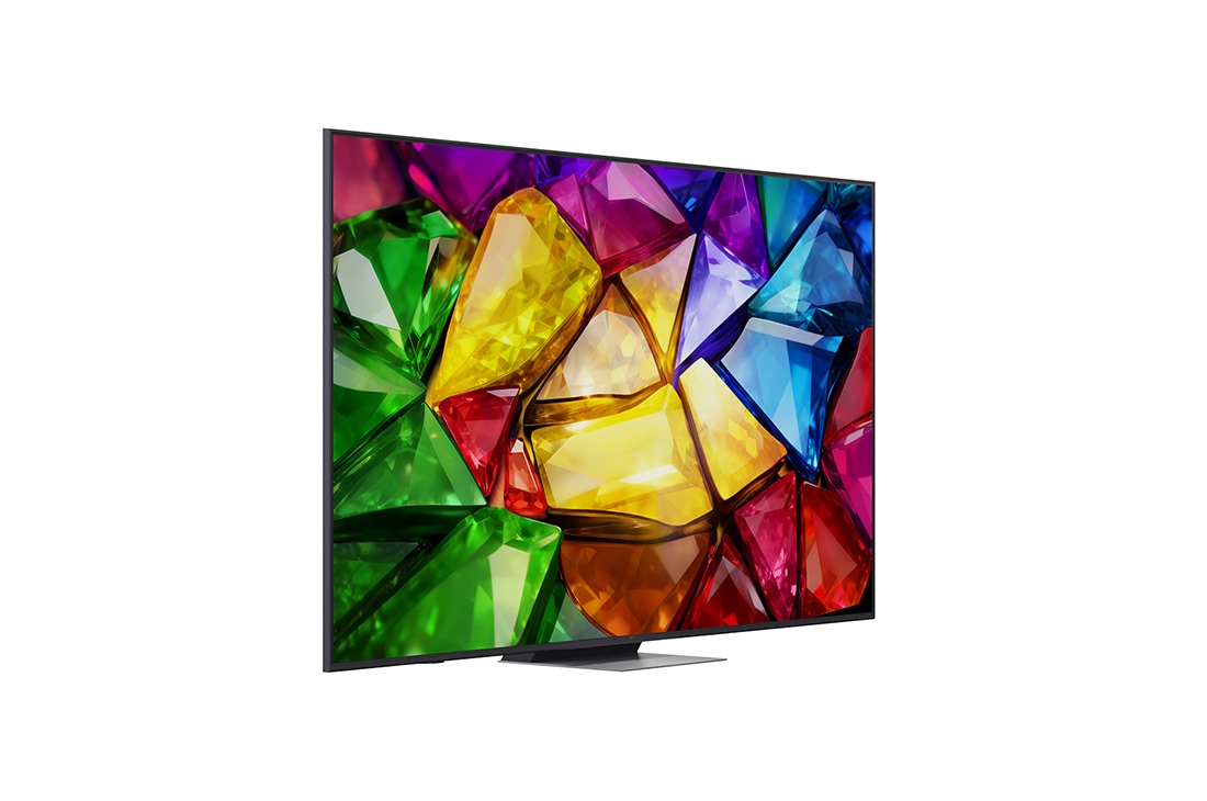 LG 86&nbsp;collu LG Mini RGB evo AI 4K viedtelevizors 2026, LG Mini RGB evo AI MRGB85 izceļ Precision Dimming sadalītā attēlā: kreisajā pusē redzams parastais LED, bet labajā pusē redzami dziļāki melnie toņi un uzlabota kontrasta definīcija, ko nodrošina alpha, 86MRGB87B3B, thumbnail 6