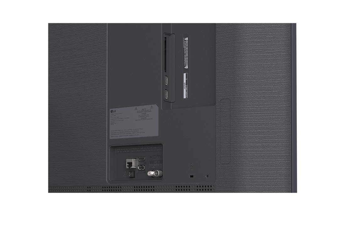 LG 65&nbsp;collu LG Mini RGB evo AI 4K viedtelevizors 2026, LG Mini RGB evo AI MRGB85 uzstādīts pie sienas plašā, mūsdienīgā dzīvojamā telpā, ekrānā attēlojot dzīvīgu abstraktu mākslas darbu ar virpuļojošiem, daudzkrāsainiem elementiem., 65MRGB87B3B, thumbnail 13