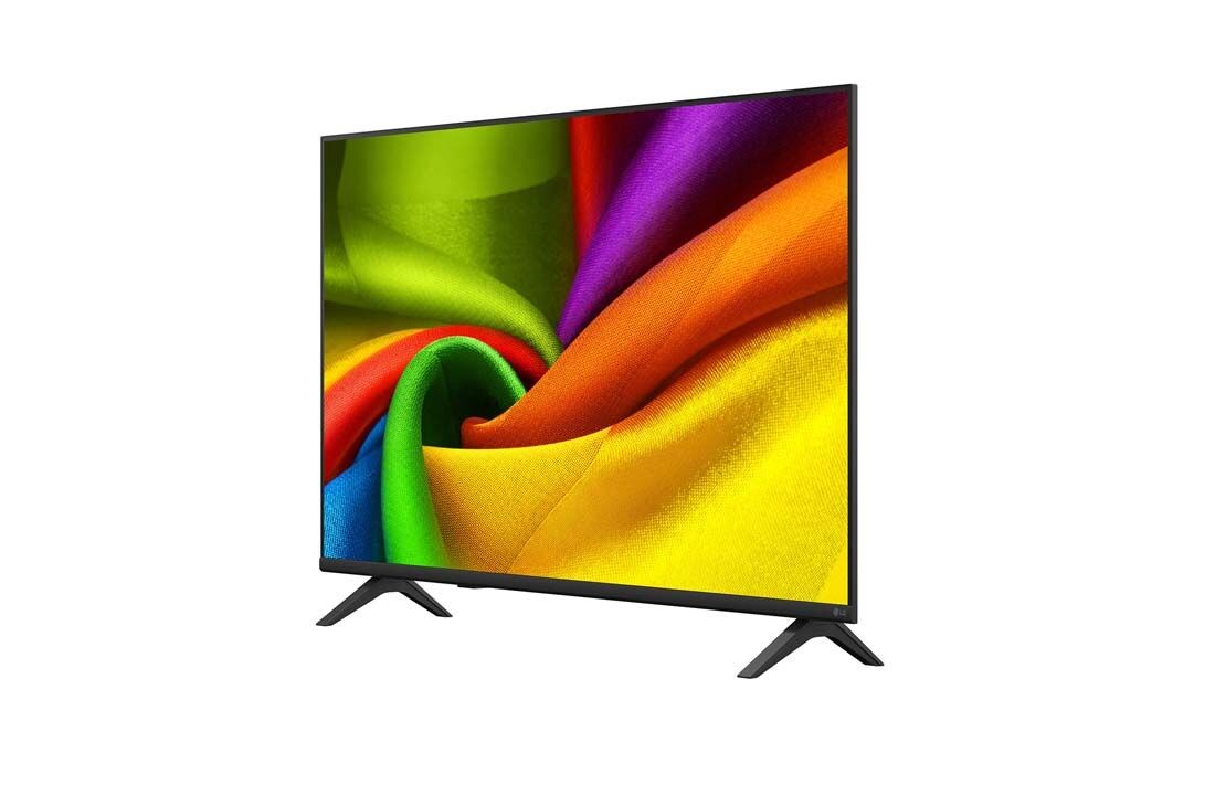 LG 43 collu LG NANO 4K UHD AI NU85 viedtelevizors 2026, LG NANO 4K UHD AI NU85 izceļ HDR10 Pro dalītā ainavu attēlā, salīdzinot SDR un HDR10 Pro un atklājot spožākus izgaismojumus, dziļākas ēnas un uzlabotu kontrastu saulrieta ezera ainā, vienlaikus nodroš, 43NU850B3LA, thumbnail 6