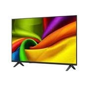LG 43 collu LG NANO 4K UHD AI NU85 viedtelevizors 2026, LG NANO 4K UHD AI NU85 alpha 8 AI procesors 4K Gen3 zilā gaismā spīd uz shēmas plates, izceļot mākslīgā intelekta apstrādes veiktspēju ar NPU x 5,0 ātrāku neironu apstrādi, GPU 10&nbsp;% jaudīgāku grafiku , 43NU850B3LA, thumbnail 7