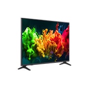 LG 50 collu LG QNED evo AI Mini-LED QNED8E 4K viedtelevizors 2026, LG QNED evo AI QNED80 Mini LED izceļ, kā Mini LED atklāj asākas klints tekstūras un skaidrākas okeāna detaļas salīdzinājumā ar parasto LED piekrastes klints ainas sadalītajā skatā, nodrošinot dziļākus, 50QNED8EB3F, thumbnail 4