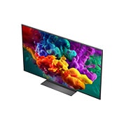 LG 55 collu LG QNED evo AI Mini-LED QNED87 4K viedtelevizors 2026, LG Shield kombinācijā ar LG QNED evo AI QNED85 Mini LED attēlots ar LG Shield logotipu centrā, drošības ikonām zemāk un 2026. gada CES Innovation Awards Honoree apbalvojuma apliecinājumu augšpusē, izc, 55QNED87B3A, thumbnail 8