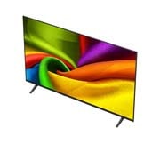 LG 65 collu LG NANO 4K UHD AI NU85 viedtelevizors 2026, LG NANO 4K UHD AI NU85 alpha 8 AI procesors 4K Gen3 zilā gaismā spīd uz shēmas plates, izceļot mākslīgā intelekta apstrādes veiktspēju ar NPU x 5,0 ātrāku neironu apstrādi, GPU 10&nbsp;% jaudīgāku grafiku , 65NU850B3LA, thumbnail 7